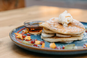 Klassische Pancakes